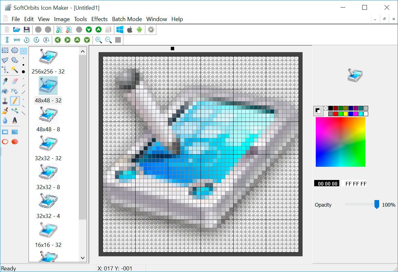SoftOrbits Icon Maker תמונת מסך.